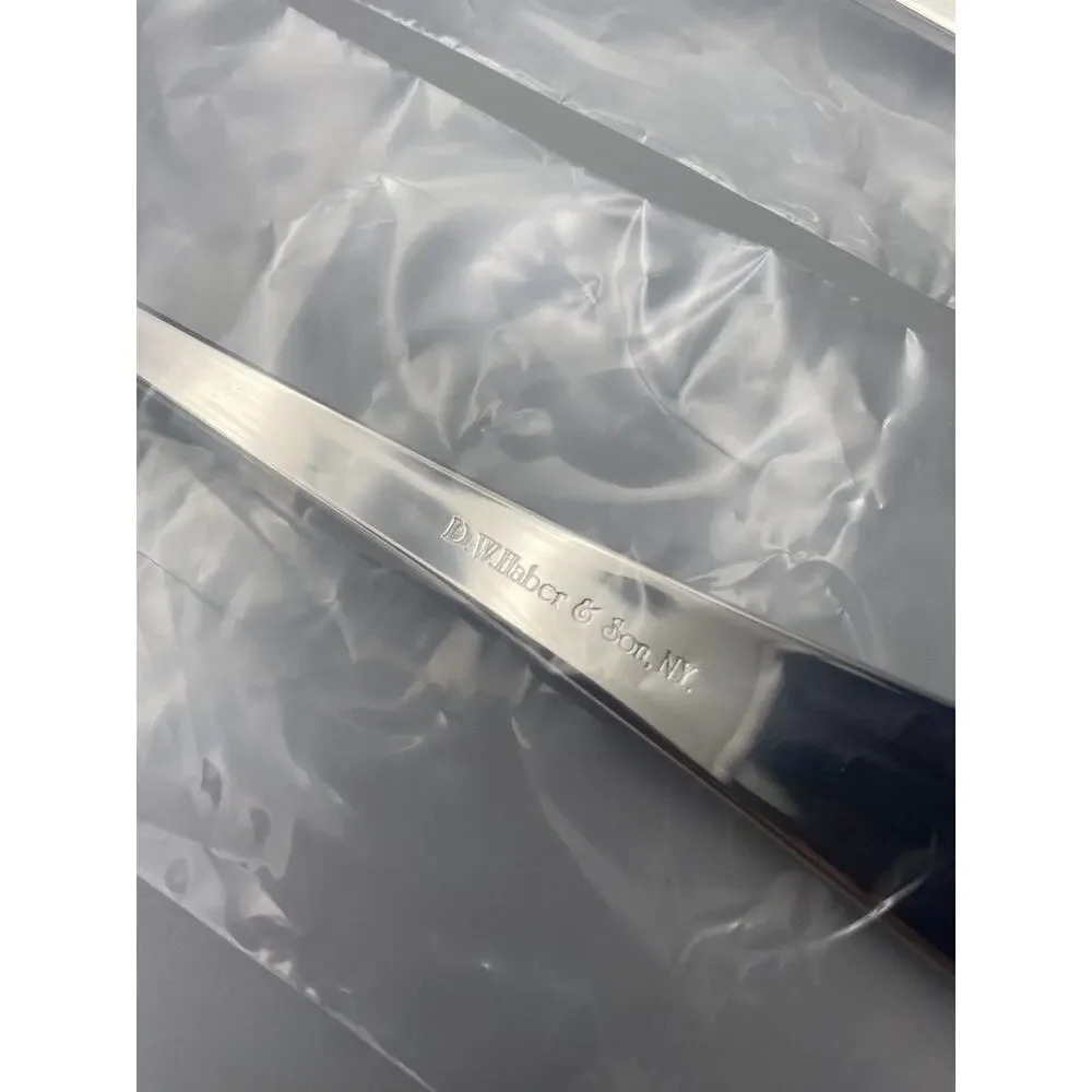 D.W Haber & Son. NY Serving Forks 11-3/4
